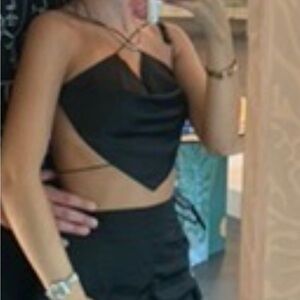 Black Bandana Top